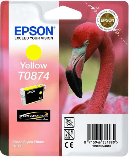 Original epson t0874 jaune - t0874,
