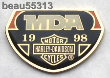 HARLEY DAVIDSON MDA 1998 NATIONAL HOG TOUR VEST JACKET PIN 98
