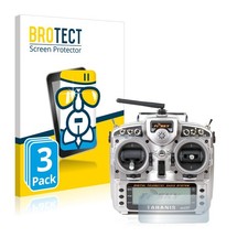3 Pièces Flexible Protection Ecran Verre Film Protecteur pour FrSky Taranis X9D 