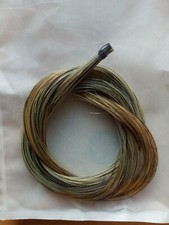 1 Écheveau De Véritable Crin Cheval, Gris, Pour 4/4 Violon Nœud Ou Autres Use ,