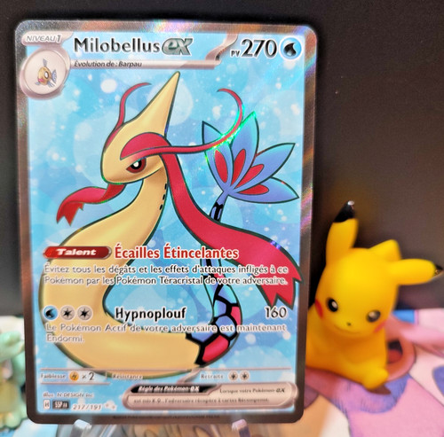 Carte pokémon milobellus - pokémon, ex