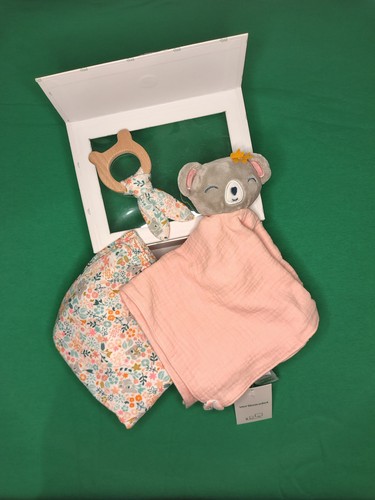 Coffret doudou plat carré - coffret,