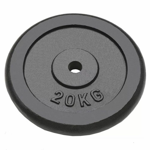 Disque fonte noire 20 kg - disque,