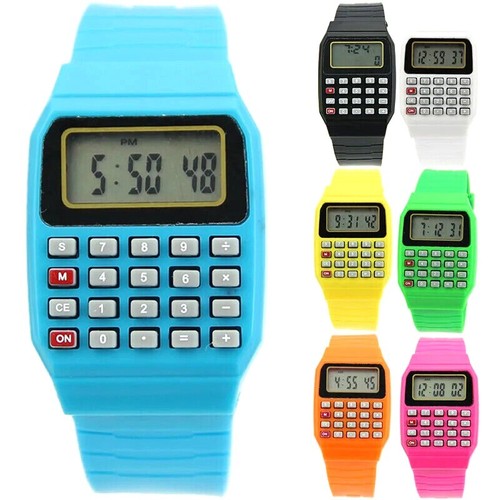 Montre calculatrice rétro - calculatrice,