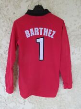 Maillot goal NIKE Fabien BARTHEZ n°1 vintage shirt années 90 made in UK L/S 