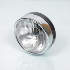 Phare avant rond noir Guia