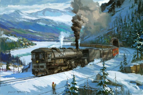 Plaque metal train ancien - metal,