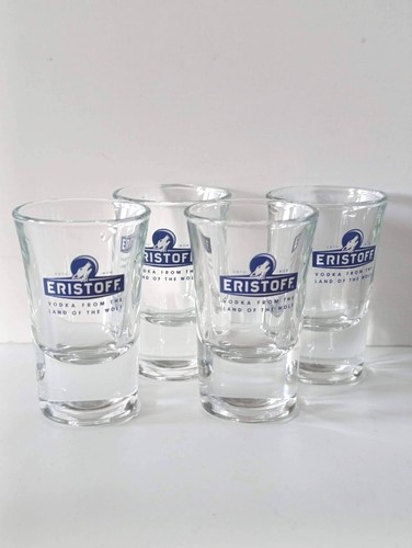 Eristoff vodka lot verres - eristoff,