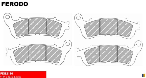 Plaquettes ferodo frein - plaquettes,