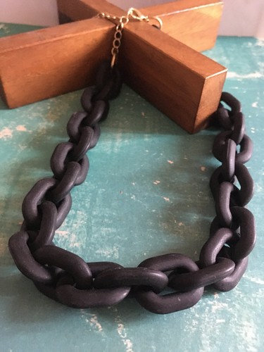 Moderne gros collier chaine - moderne,