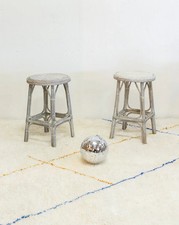 Regis, la paire de tabourets
