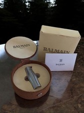  Briquet Gaz Vintage Balmain - Boîte Coffret Inclus