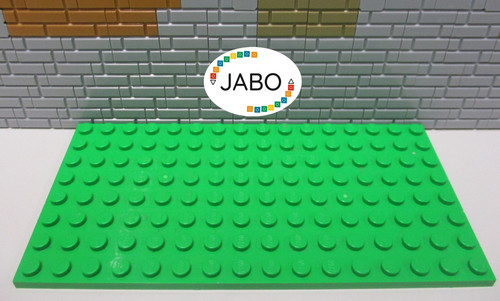 Lego 92438 plaque 8x16 - ),