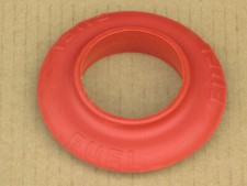 RED FUEL TANK FILLER NECK