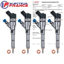 4x 0445110044  Injecteur Bosch Citroen Peugeot 2.0 HDi 9456182480 0445110008