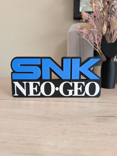 Logo snk neo geo - plaque, de