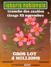 AFFICHE POSTER / LOTERIE