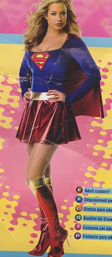 Costume supergirl adulte - supergirl, sexy