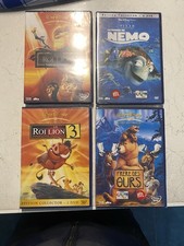 Lot  4 Dvd Walt Disney Sous