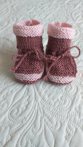 Chaussons bebe fait main - bebe,