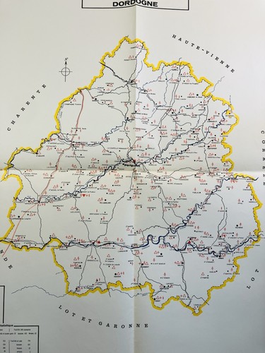 Dordogne carte la - carte,