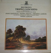 Vinyle - LUDWIG VAN BEETHOVEN - Triple Concerto Piano, Violon, Violoncelle Op.56