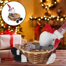  Panier De Décoration Noël Table Noel Dragees Jolie Plat Décoratif