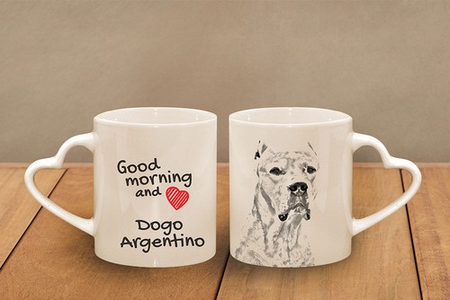 Dogue argentin tasse - argentin, avec