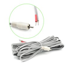 Bose-Gray RCA to Bare Wire Speaker Cable Dark White Male 20ft Bose 