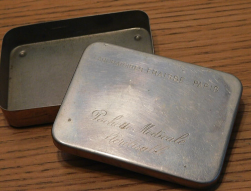 Vintage boite metal - en,