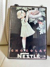 Verre publicitaire vintage