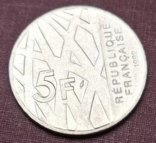Pièce de monnaie 5 Francs