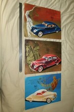 (81) 3 Large Brochure Catalogue LINCOLN V-12 ZEPHYR France