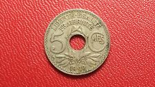 5 centimes 1919 France - Lindauer  - grand module - KM# 865a