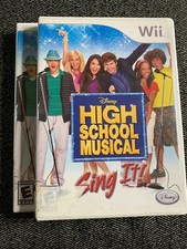 DISNEY HIGH SCHOOL MUSICAL SIGN IT! - Wii - COMPLETE W/MANUAL - FREE S/H (M)