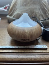 DIFFUSEUR LAGUTE D’HUILE ESSENTIELLE LED – EFFET BOIS CLAIR