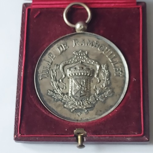 Médaille argent ville - argent,