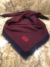 YSL YVES SAINT LAURENT Scarf 34 X 34