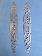 2 entrées serrure fer forgé