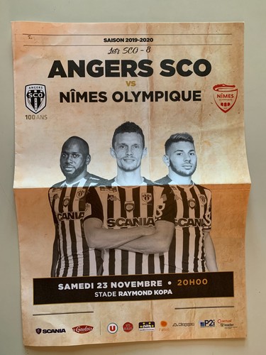 Programme angers sco nimes - angers,