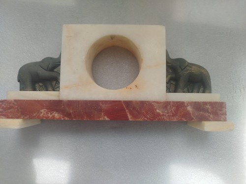 Support pendule onyx marbre - onyx,