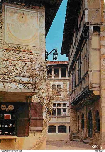 Carte postale pérouges - postale,