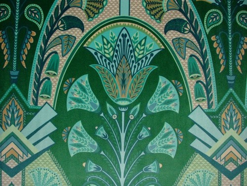 Rideau velours vert - velours, Émeraude