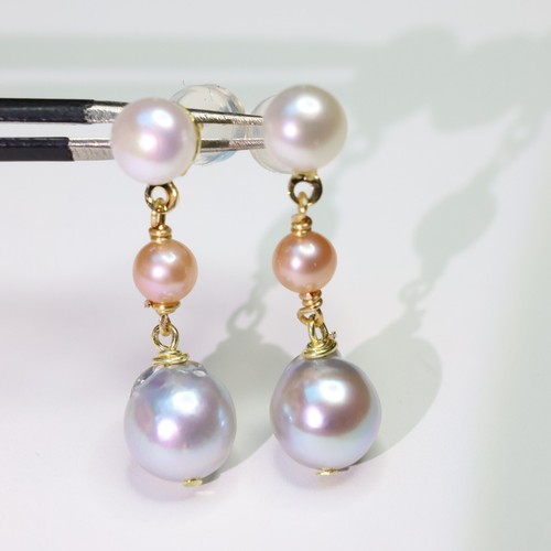 Boucles oreilles perle - d'oreilles,