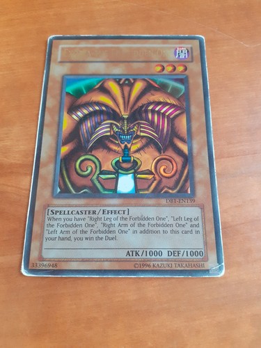 Exodia the forbidden one - exodia, db1