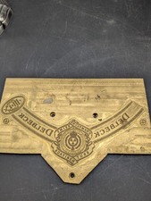 matrice plaque d'imprimerie en