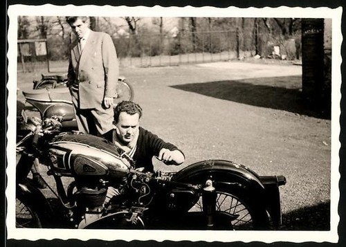 Photographie moto ajs le - ajs,,
