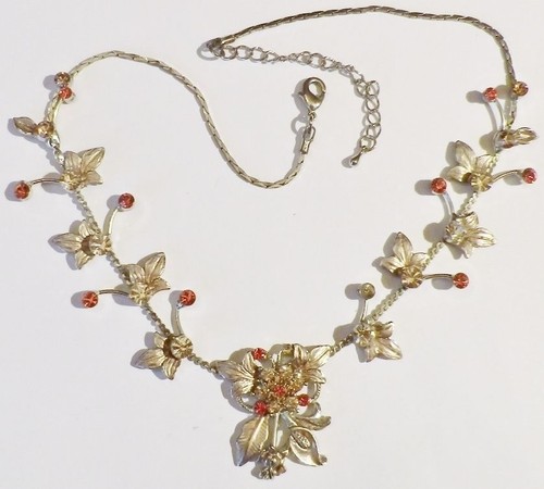 Collier rétro bijou vintage - collier,