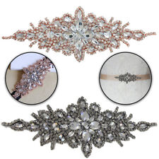 Motif De Patch À Thermocoller En Strass Pour Robe De Mariage Gown Applique