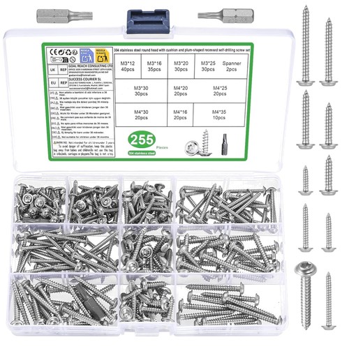 Vis autotaraudeuses torx m4 - torx, m3